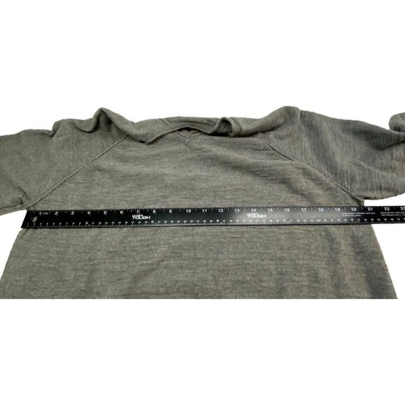 LUCKY BRAND Women Pullover Sweater Size L Gray V Neck Long Sleeve Casual 74-2 - Picture 5 of 12